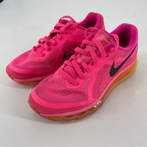 Neon, Pink, Nike Air Max RARE 621078-005 Womens Size 8.5 good condition - Picture 1 of 8